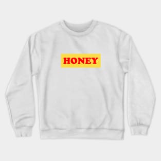 Honey Yellow Box Logo Crewneck Sweatshirt